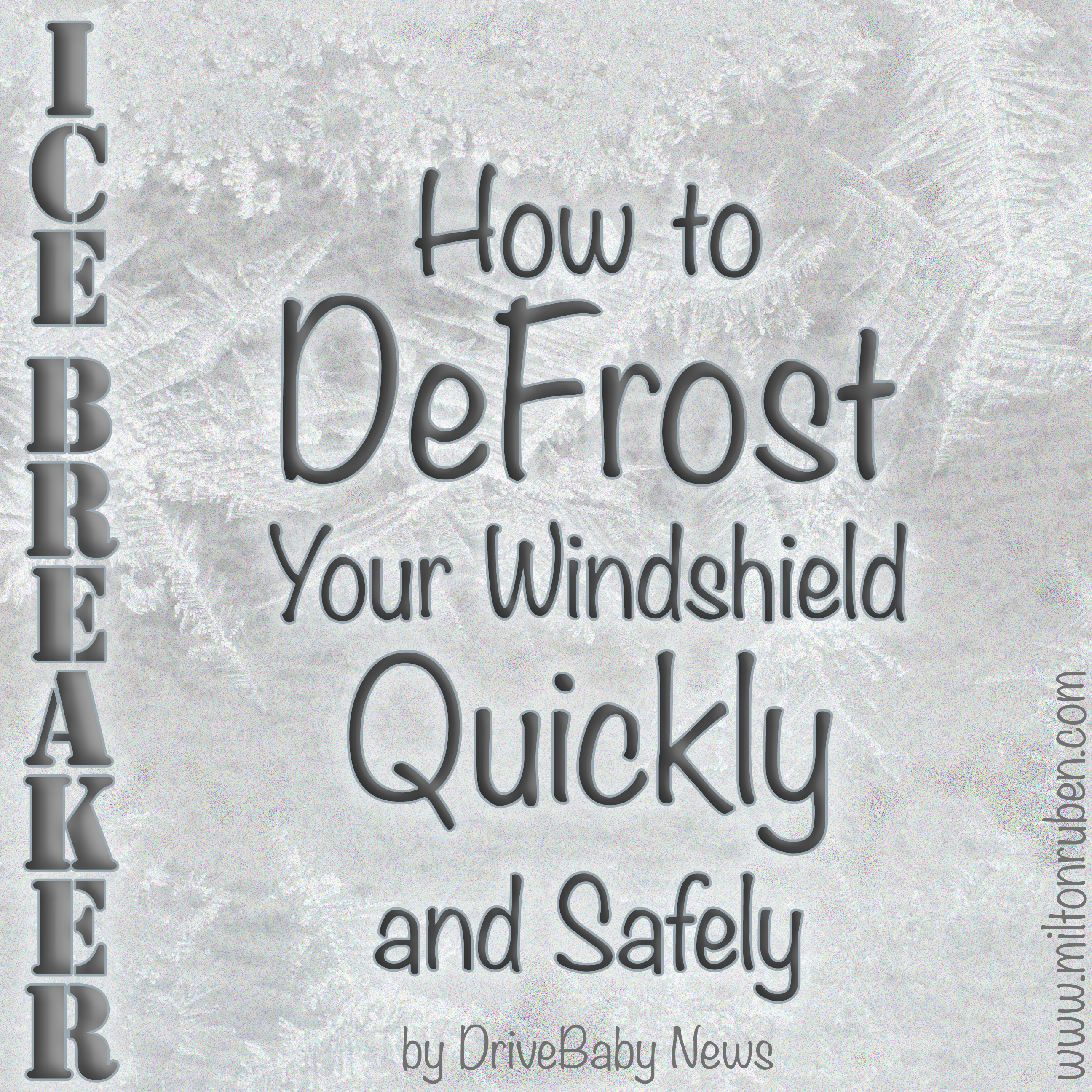 The Quickest Way to De-Ice Your Windshield