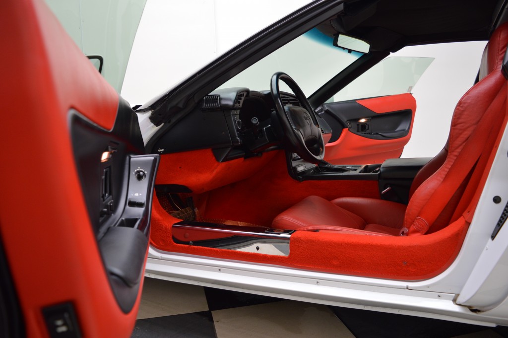 To say that this two-door hatchback is still in style is an understatement. This 1994 pre-owned Corvette Coupe features a bold red interior and is sure to bring back memories of sleeker times. Find more information at http://bit.ly/1JyxrBA.