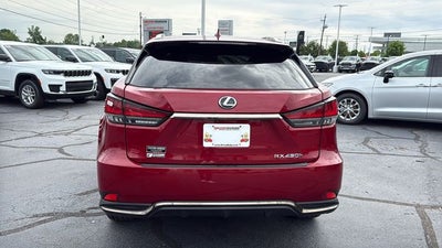 2021 Lexus RX 450h F SPORT Handling