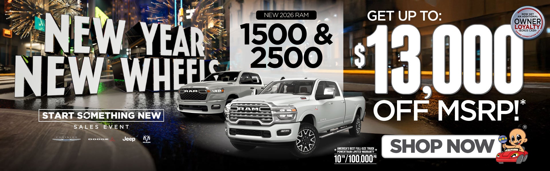 NEW 2026 RAM 1500 & 2500